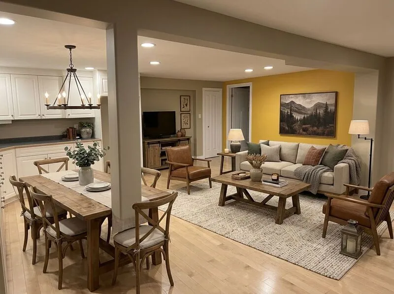 Rustic Living room