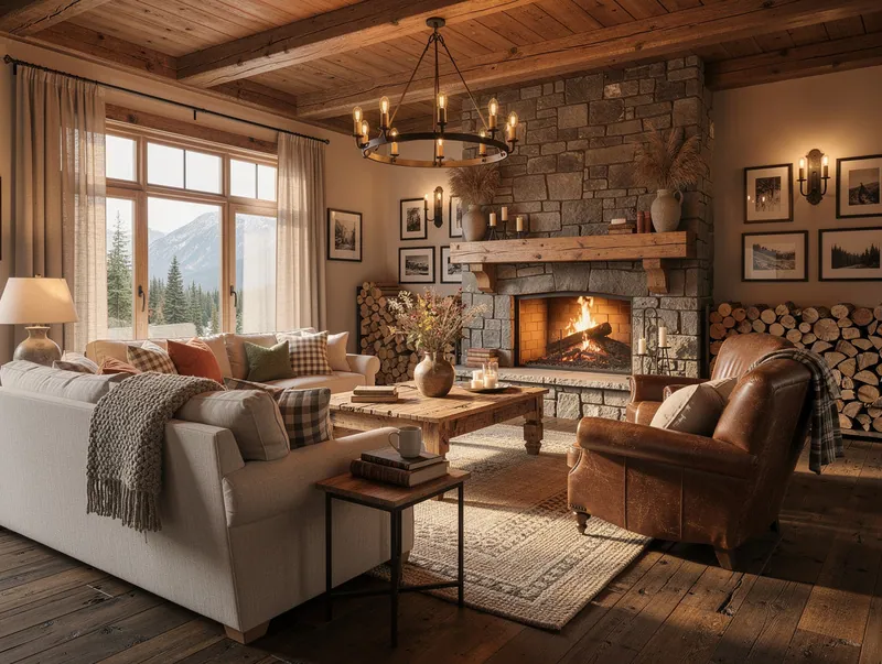Rustic Living room