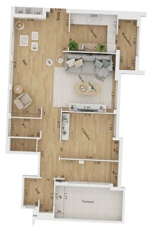 Scandinavian Living room