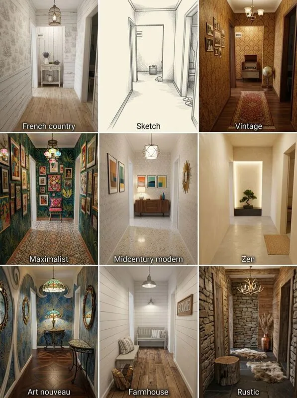 Explore multiple styles Living room