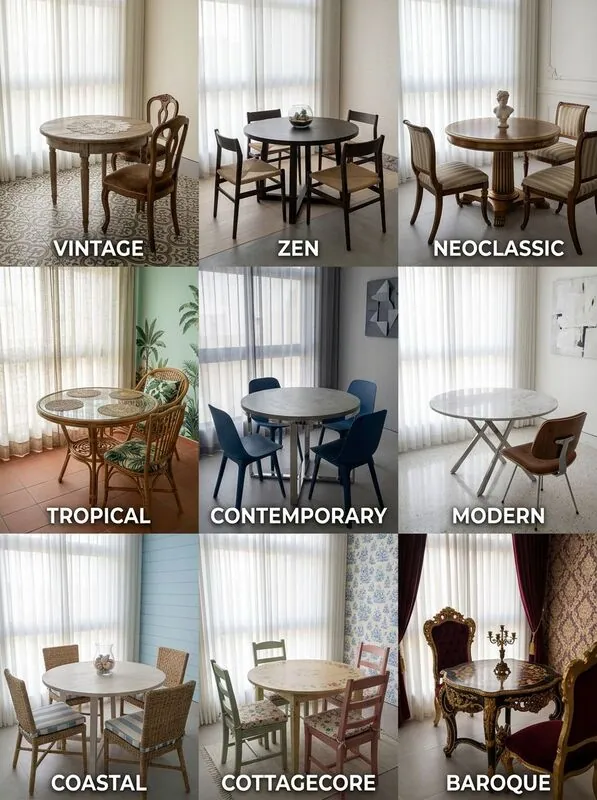 Explore multiple styles Living room