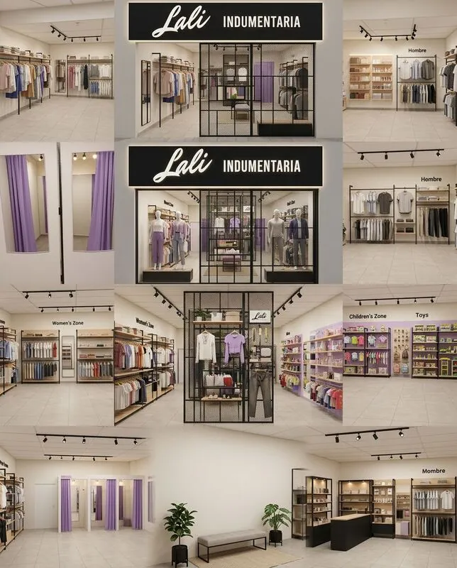 Modern Clothing store