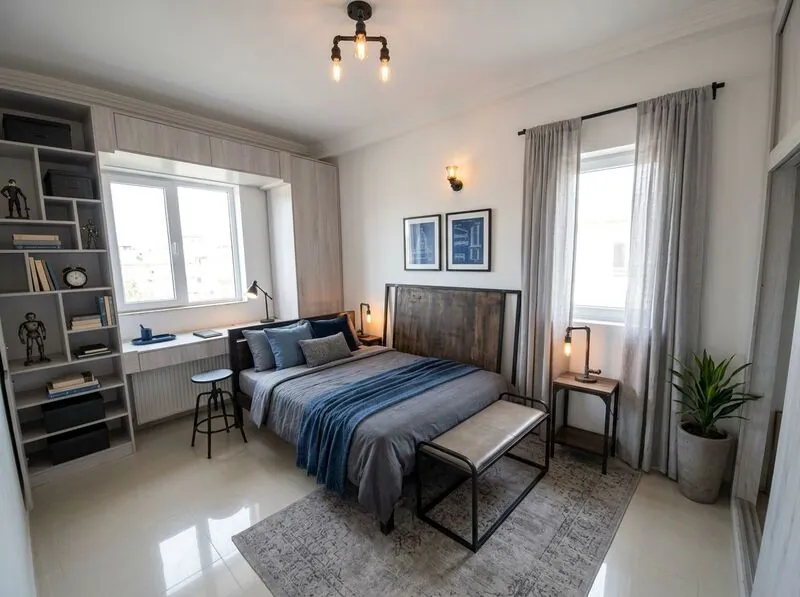Industrial Bedroom
