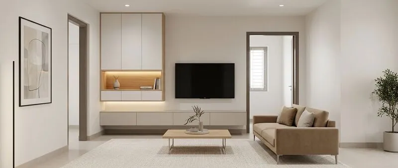 Minimalist Living room