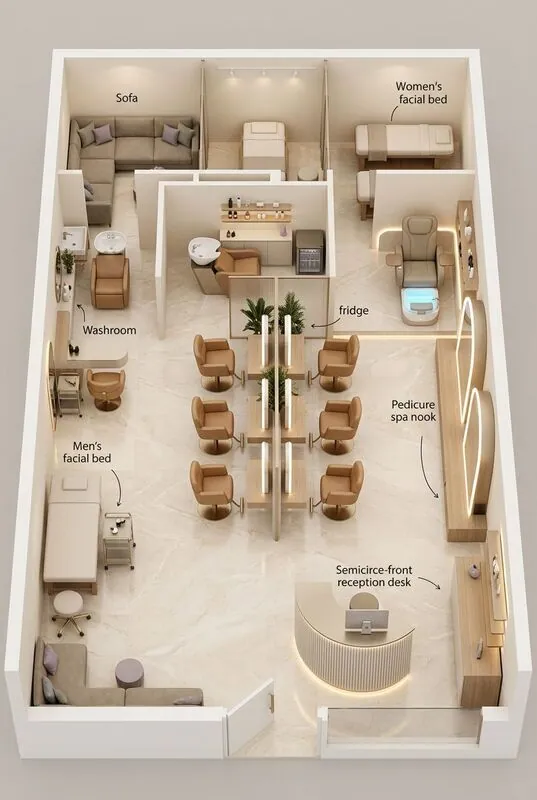 Modern Clothing store