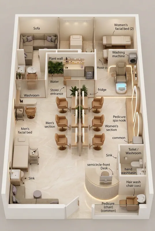 Modern Clothing store