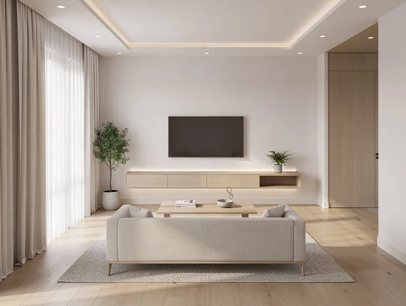 Minimalist Living room