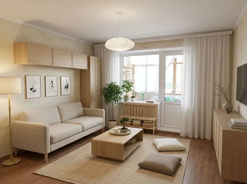 Zen Living room