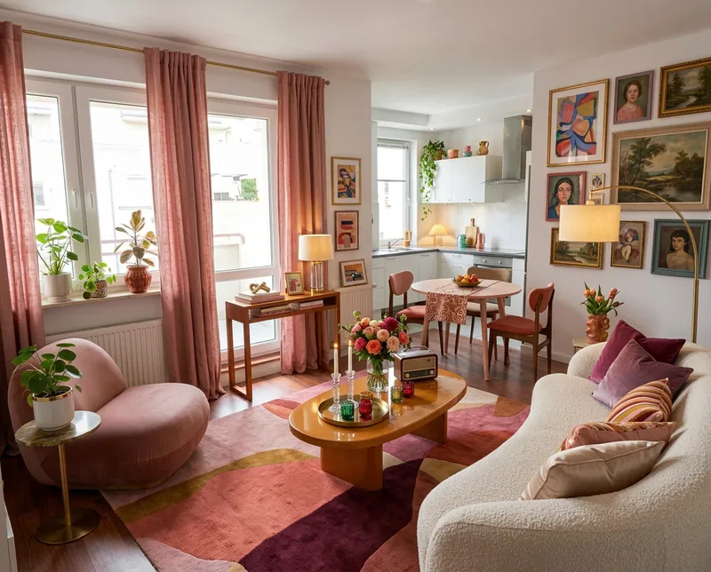 Maximalist Living room