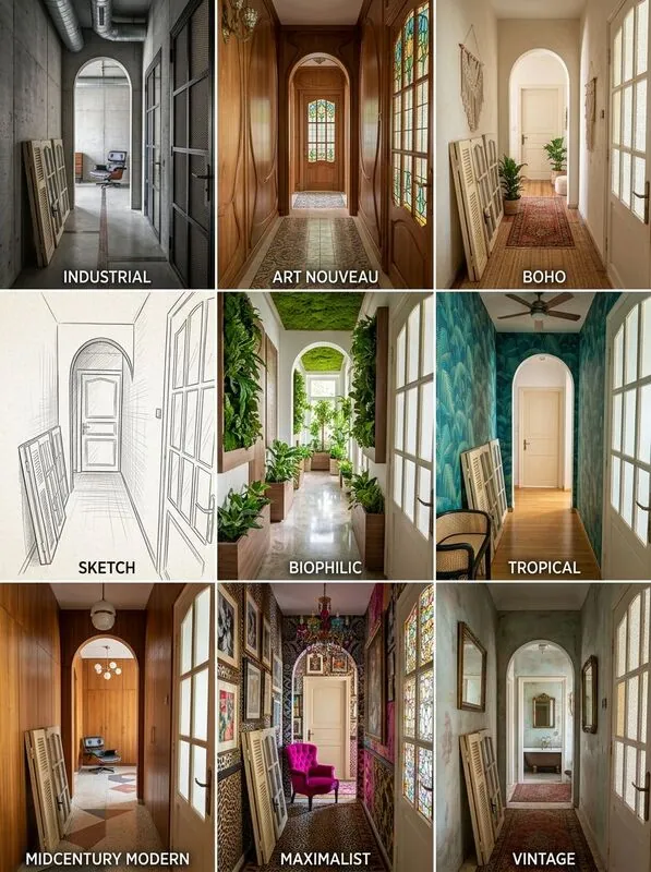 Explore multiple styles Exhibition space