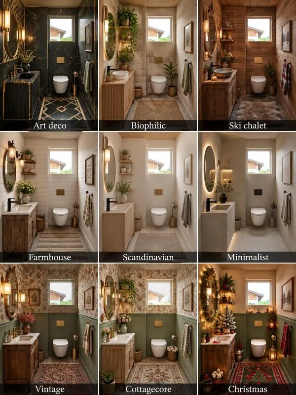 Explore multiple styles Bathroom