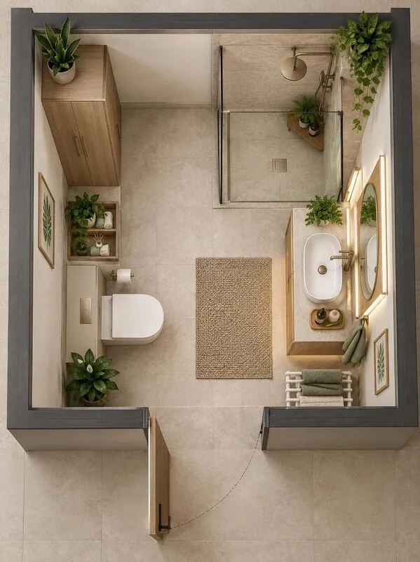 Biophilic Bathroom