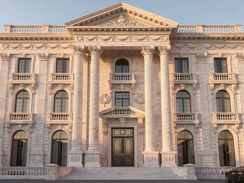 Neoclassic House exterior