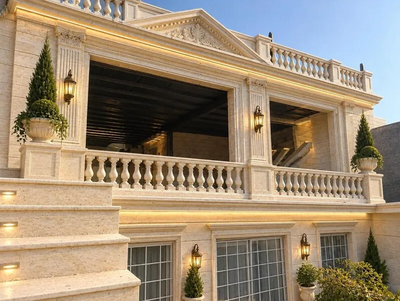 Neoclassic House exterior
