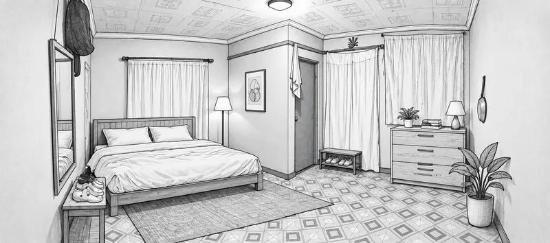 Sketch Bedroom