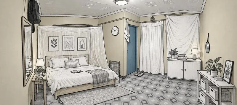 Sketch Bedroom