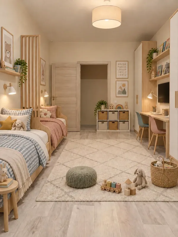 Scandinavian Kids playroom