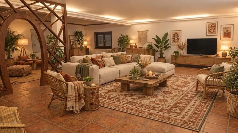 Boho Living room