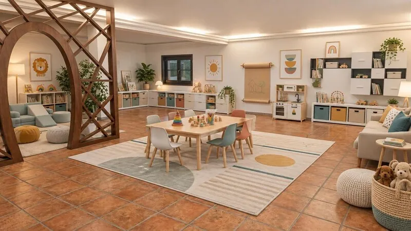 Modern Kids playroom