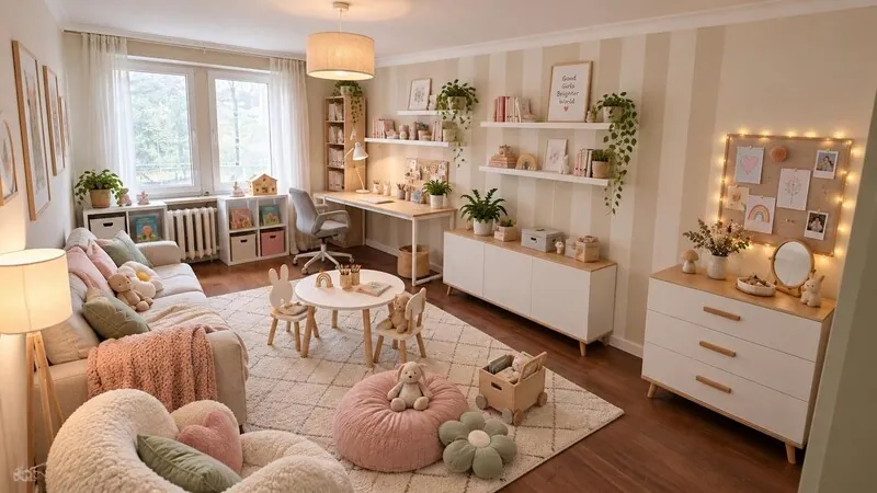 Scandinavian Kids playroom