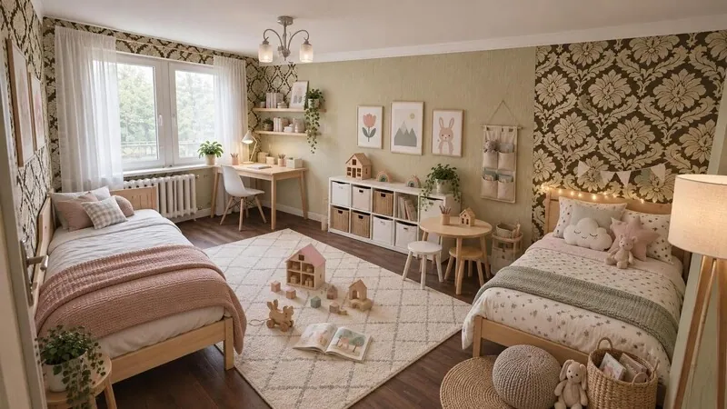 Scandinavian Kids playroom