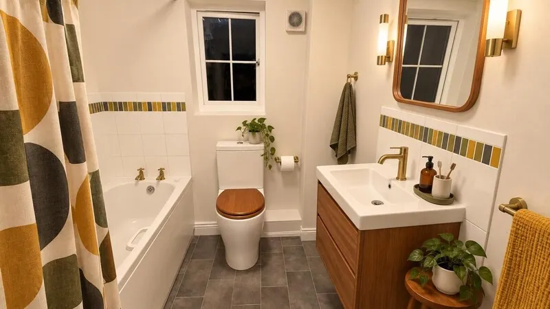 Midcentury modern Bathroom