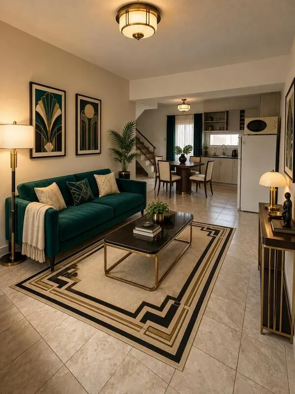 Art deco Living room