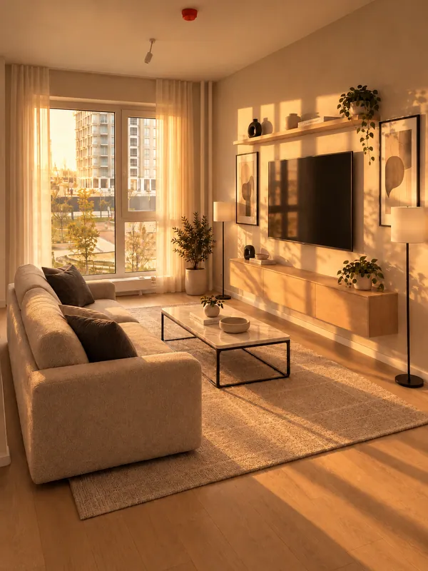 Contemporary Living room
