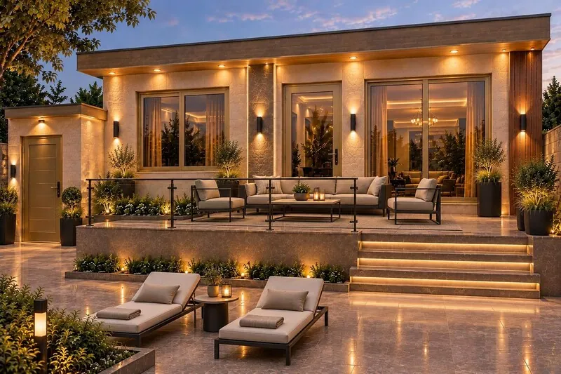 Modern Outdoor patio