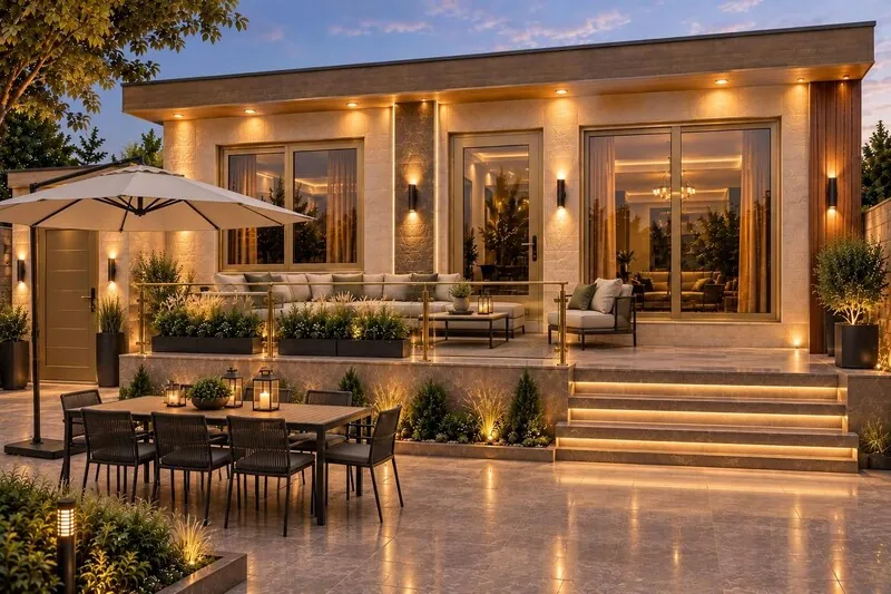 Modern Outdoor patio