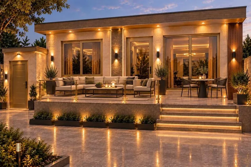 Modern Outdoor patio