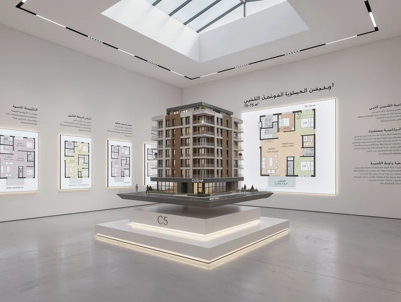 Modern Exhibition space