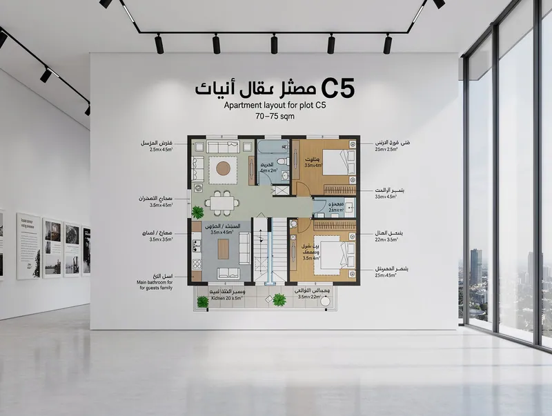 Modern Exhibition space