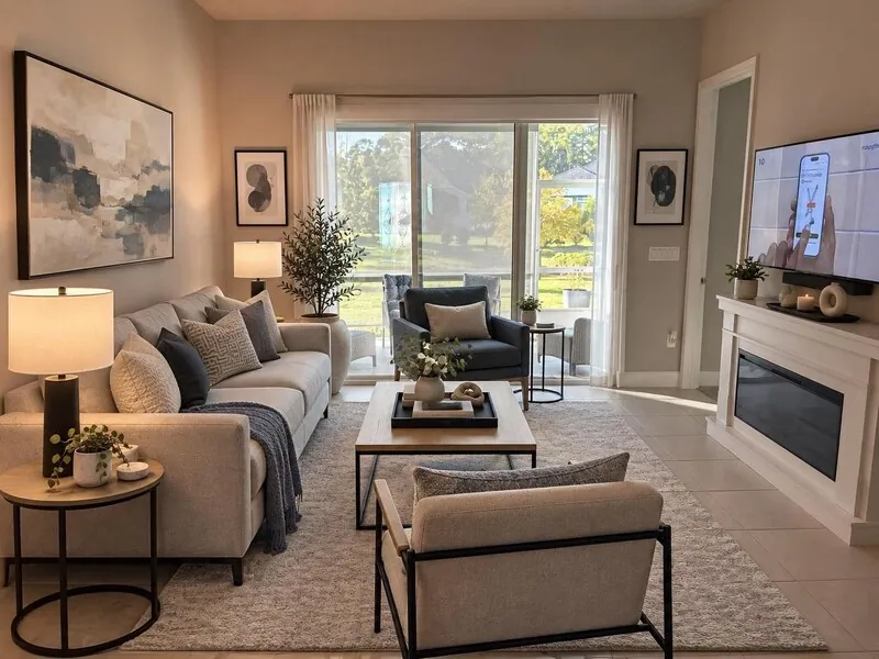 Contemporary Living room