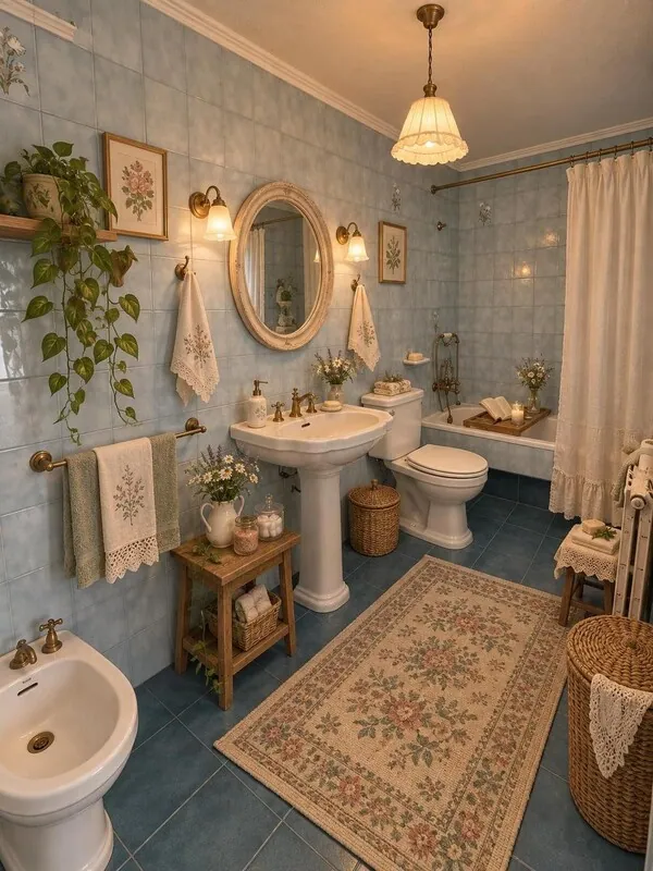 Cottagecore Bathroom