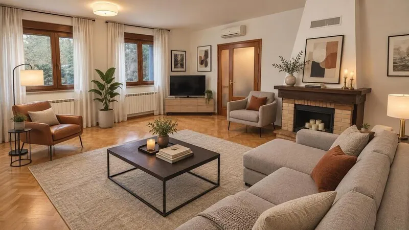 Contemporary Living room