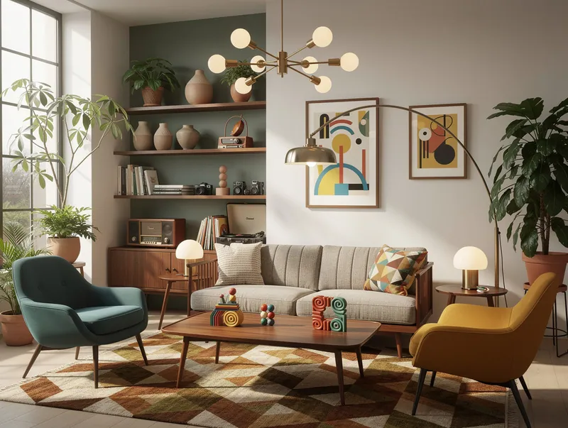 Midcentury modern Living room