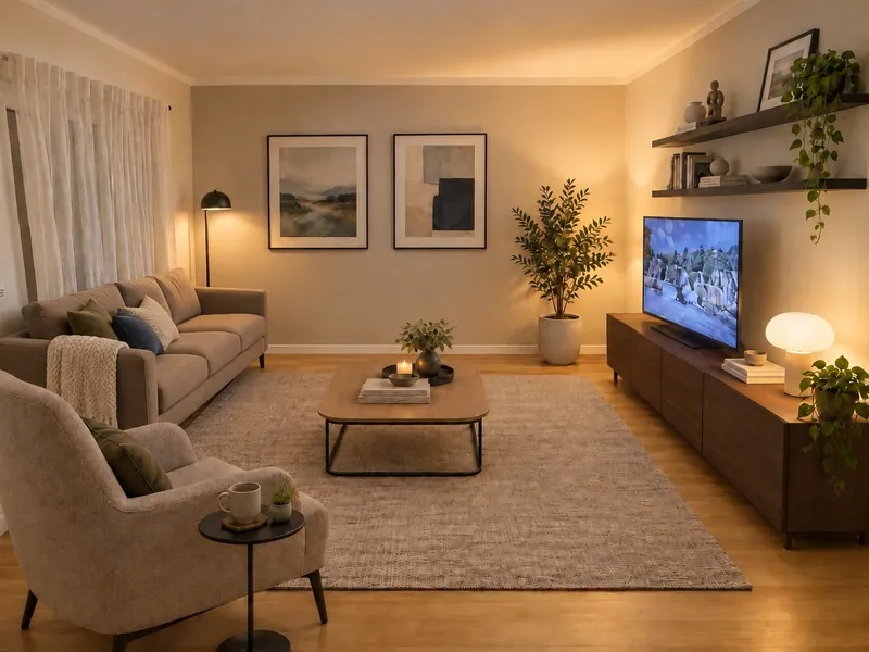 Contemporary Living room