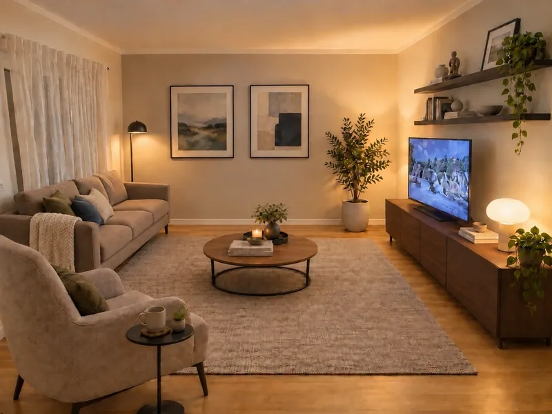 Contemporary Living room