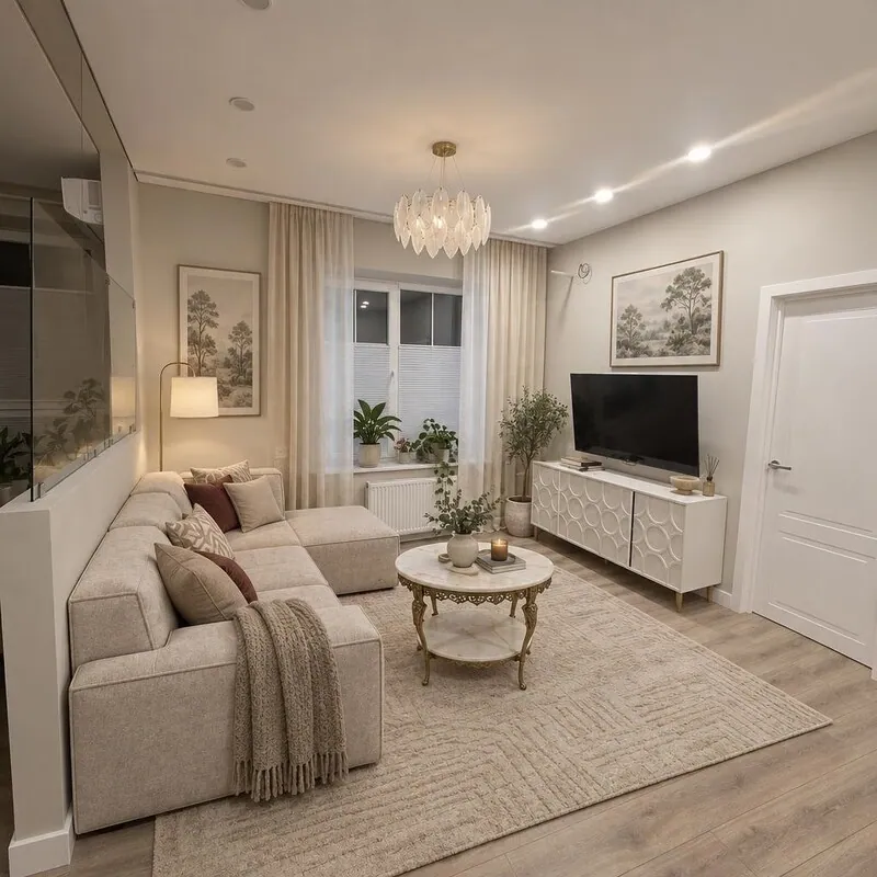 Contemporary Living room