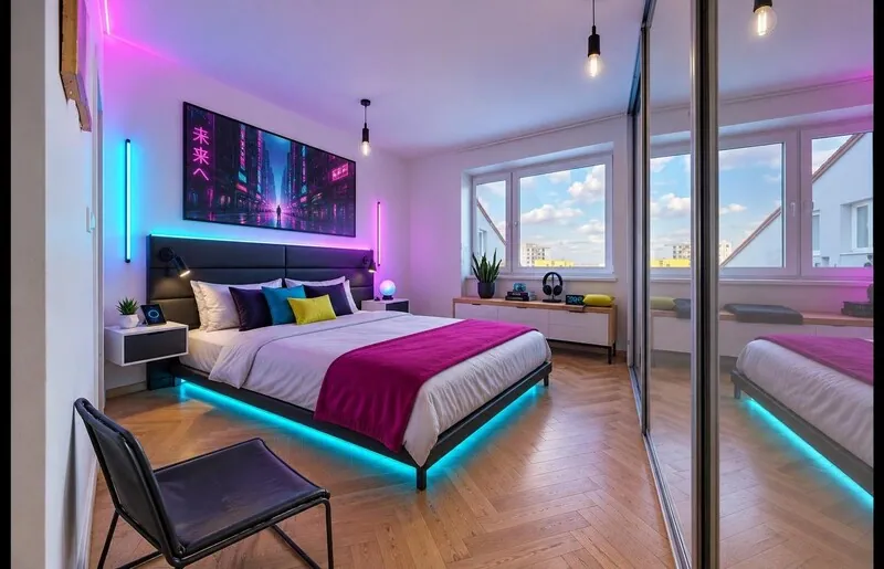 Cyberpunk Bedroom