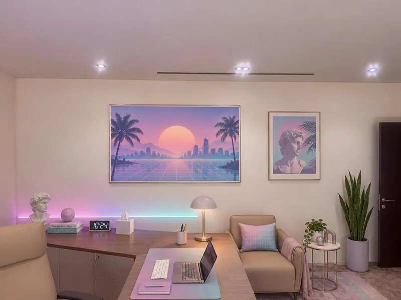 Vaporware Living room