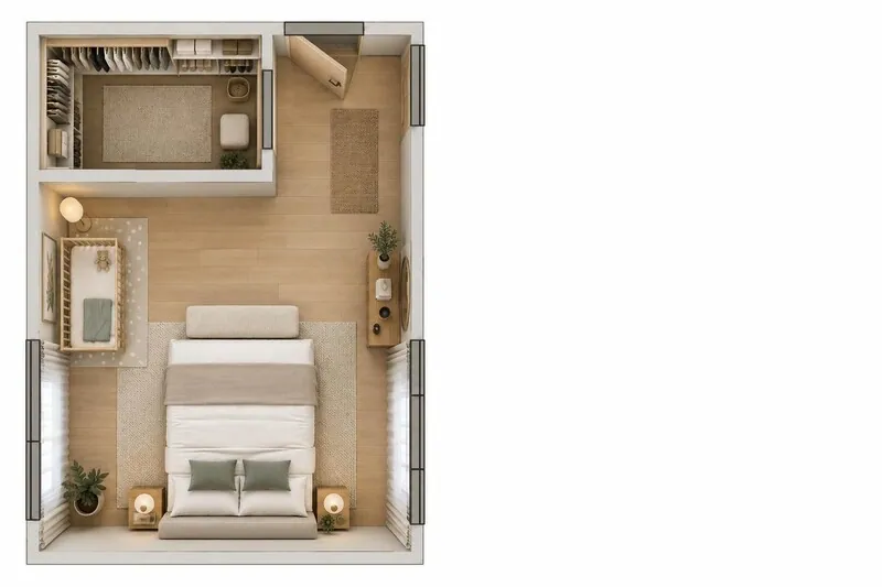 Contemporary Bedroom
