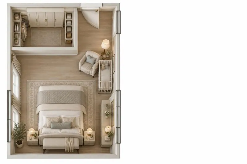Neoclassic Bedroom