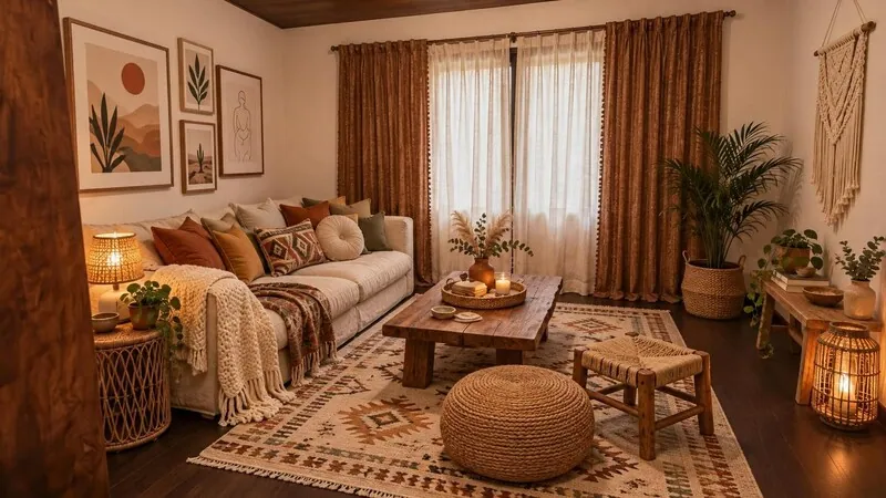 Boho Living room