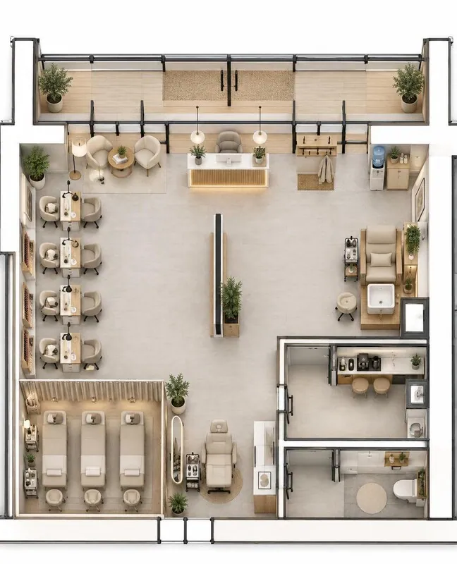 Scandinavian Coworking space
