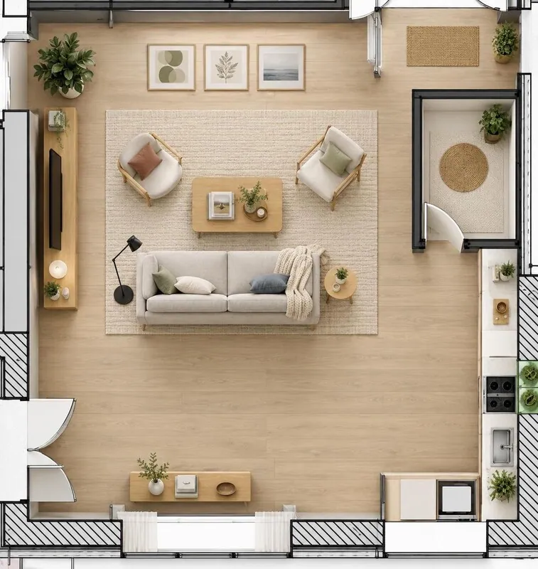 Scandinavian Living room