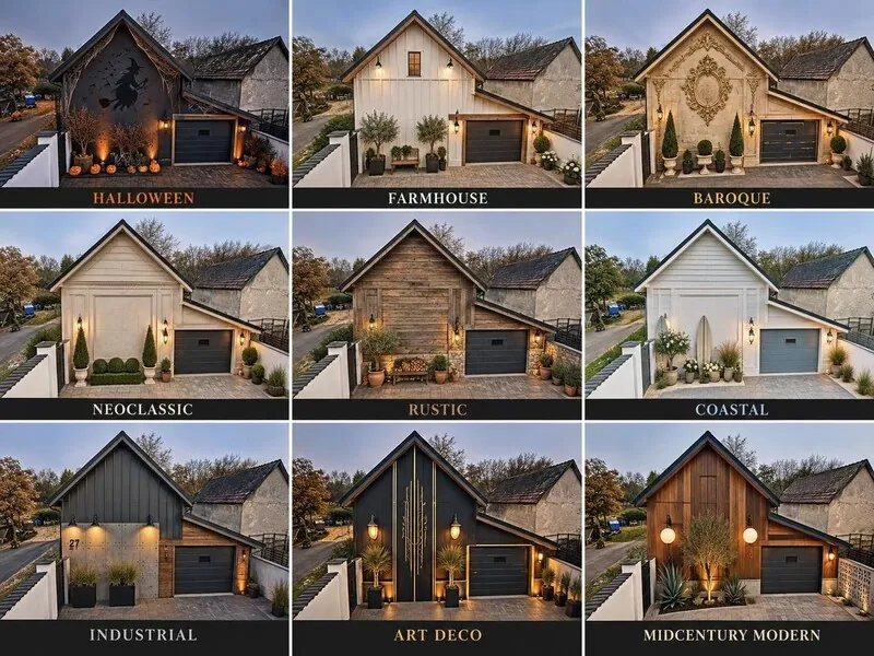 Explore multiple styles House exterior