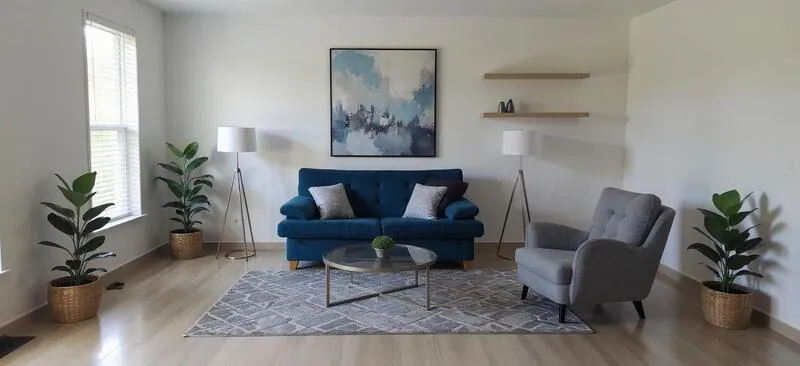 render of a house interior
