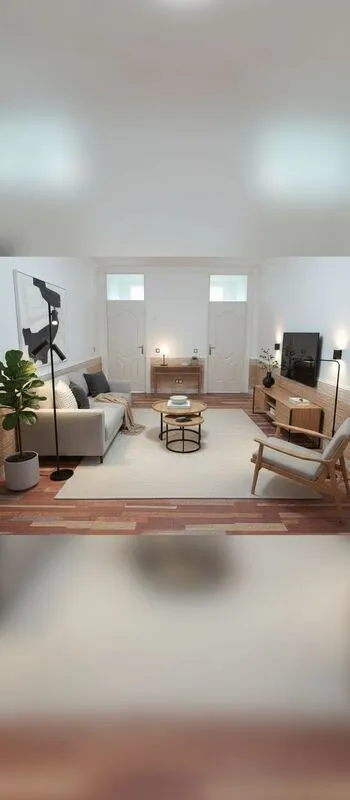 render of a house interior